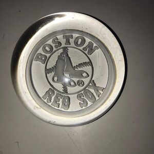 MLB Boston Red Sox Glass Paperweight